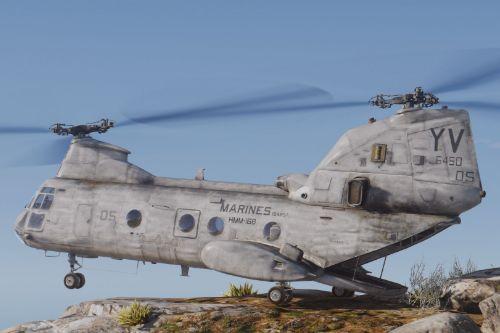 CH-46E Seaknight (2in1) [Add-On]